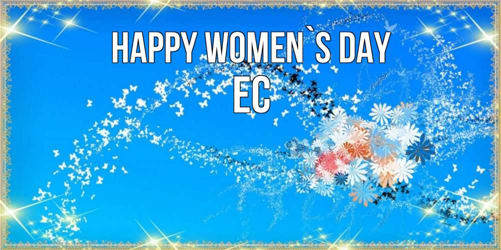 Greetings card с именем, Ес happy women`s day открытка с подписью к международному женскому дню Greetings with text for free download 